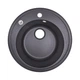 Кухонная мойка Lidz D510/200 BLA-03 (LIDZBLA03D510200) - изображение 1
