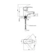Смеситель для раковины Lidz Anny 001F (k40) LDANN001FCRM35119 Chrome - изображение 2