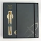 Набір Parker SONNET Stainless Steel GT BP (кулькова ручка + блокнот Parker) - зображення 4