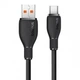 Кабель заряджання Baseus (P10355703111-01) Pudding Fast Charging USB для Type-C (100W) (2M) Чорний (081864) - зображення 1