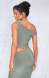 Топ PrettyLittleThing CNG6552 38 хакі - зображення 3