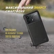 Кожаная накладка Stenk Cover для Xiaomi Poco F6 Pro Чёрный (77300) - изображение 5