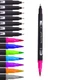 Акварельные маркеры Color pencil 60 CD Художественные Маркеры с сумкой для рисования - изображение 6