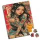 Пазл A5 80 элементов retro girl - изображение 1