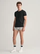 Набор футболок нательных мужских хлопковых GANT C-Neck T-Shirt 2-Pack 900002008-111 S 2 шт Белый/Черный (7325707122408) - изображение 4