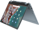 Сенсорний ноутбук 14" Lenovo IdeaPad Flex 5 Chrome 14IAU7 Intel Core i3-1215U RAM 8GB eMMC 128GB 10год батарея Chrome OS Алюмінієвий корпус (UKR) - Уцінка - зображення 1
