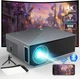Проектор Wielio GC05A с 5G WiFi, Bluetooth, Full HD Native 1080P, для домашнего кинотеатра 4K, 18000 люмен, совместим с iOS, Android, HDMI, USB, PS5, TV Stick, X-Box, Черный Б/В - изображение 1