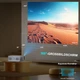 Проектор Wielio GC05A с 5G WiFi, Bluetooth, Full HD Native 1080P, для домашнего кинотеатра 4K, 18000 люмен, совместим с iOS, Android, HDMI, USB, PS5, TV Stick, X-Box, Черный Б/В - изображение 3