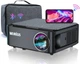 Світлодіодний проектор WiMiUS K1 Full HD 1080P 7500 Лм, 5G Wi-Fi, Bluetooth, підтримка відео 4K, для домашнього кінотеатру, 300-дюймовий дисплей, сумісний з Fire Stick, смартфоном, PS5 b8 - зображення 1