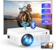Мультимедійний проектор Yezmek V7 Full HD 10000 Лм Wi-Fi Bluetooth з динаміками Б/В - зображення 1
