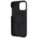 Чохол VVave Premium Carbon Slim with Magnetic Ring MagSafe для Apple iPhone 13 Pro Max Blue - зображення 2