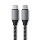 Кабель Satechi USB-C to USB-C Cable 100W 2 m Space Gray (ST-TCC2MM) - зображення 1