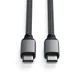 Кабель Satechi USB-C to USB-C Cable 100W 2 m Space Gray (ST-TCC2MM) - зображення 3