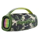 Зеленая хаки портативная Bluetooth колонка с RGB подсветкой HOPESTAR A40. - изображение 3