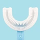 Детская U-образная зубная щетка KidsBrush, 6-12 лет, синяя - изображение 3