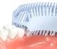Детская U-образная зубная щетка KidsBrush, 6-12 лет, синяя - изображение 4