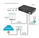 Повербанк потужний для WI-Fi роутера камери модему Happy Home DC UPS 1018P 5V 9V 12V USB 10400 mAh 18W - зображення 4