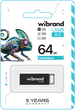USB Flash Wibrand USB 2.0 Chameleon 64Gb Black - изображение 2