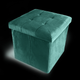 Пуф велюровый для хранения TH-05 GREEN - изображение 4