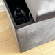 Пуф велюровый для хранения TH-05 GRAY - изображение 7