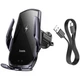 Автотримач із бездротовою зарядкою Hoco CA202 Plus 5W-15W Black - зображення 4