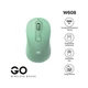 Беспроводная мышь Fantech GO W608, 1200DPI, 2.4G, 1xAA, Зеленый - изображение 2