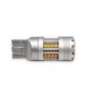 Світлодіодна лампа 7440 T20 W21W 24 SMD 2020 10-30V 24W 2800 Lm з обманкою Жовте світло (74565) - зображення 4