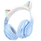 Накладные беспроводные наушники Hoco W42 Cat (Blue) - изображение 1