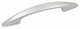 Меблева ручка Ozkardesler Metal 96/128 мм TUNA Хром матовий (5173-03) - зображення 1