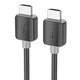 HDMI кабель HOCO US08 HDTV 2.0 male-to-male 4K HD data cable 2m. Black - изображение 1