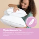 Подушка Papaella Sweet Moon 50х70 см Искусственный пух Хлопок Белая (4820227282852) - изображение 8