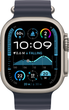 Smartwatch Apple Watch Ultra 2 (2024) GPS + Cellular 49mm Natural Titanium Case with Navy Ocean Band (MX4D3) - obraz 2