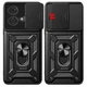 Чехол Fiji Camera Defence для Motorola Edge 40 Neo бампер с защитой камеры Black - изображение 2