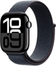 Smartwatch Apple Watch Series 10 GPS 42mm Jet Black Aluminium Case with Ink Sport Loop (MWWG3) - obraz 1