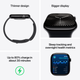 Smartwatch Apple Watch Series 10 GPS 46mm Jet Black Aluminium Case with Ink Sport Loop (MWWR3) - obraz 3