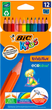 Олівці кольорові BIC Evolution 12 кольорів (3270220060963) - зображення 1