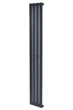 Дизайнерский радиатор отопления ARTTIDESIGN Livorno 4/1800/272/50 вертикальный серый матовый - изображение 2
