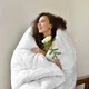 Ковдра Air Dream Classic всесезонна TM IDEIA 200*220 троянди - зображення 6