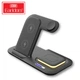 Беспроводная зарядная станция 5в1 Earldom WC50 15W для iPhone XR-15, Samsung, AirPods, Apple Watch MagSafe Зарядка Qi - изображение 1