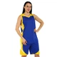 Форма баскетбольная майка и шорты LIDONG L046 5XL Синий/Желтый - изображение 4