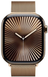 Smartwatch Apple Watch Series 10 GPS + Cellular 46mm Gold Titanium Case with Gold Milanese Loop - S/M (MC7T4) - obraz 2