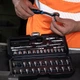 Набор инструмента Hoegert Cr-V 1/4" 46 ед. (HT1R216) - изображение 3