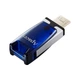 Флешка Apacer USB3.1/micro-USB 16GB OTG Dual Flash Drive AH179 Blue (AH179_16) - изображение 1