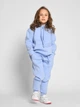 Детский теплый спортивный костюм (худи + штаны) для девочки Carica KM-12025-11 98-104 см Голубой (2000002457374) - изображение 1