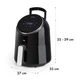 Фритюрниця Klarstein AirVital Чорний - зображення 3