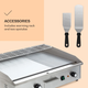 Профессиональный гриль Klarstein Grillmeile 4400 Белый Б/У - изображение 5