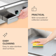 Профессиональный гриль Klarstein Grillmeile 4400 Белый Б/У - изображение 6