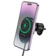 Автомобильный держатель для телефона с беспроводной зарядкой HOCO HW12 Guardian Wireless Fast Charging|15W| Черный - изображение 5