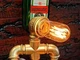 Кран дозатор "Пожежник" для алкоголю Золотий хром - зображення 4