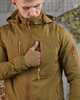 Тактична демісезонна куртка SoftShell Omni-Heat M койот (88819) - зображення 6